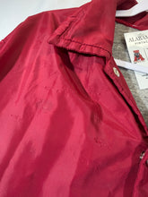 Load image into Gallery viewer, 1970s Alabama Crimson Button Up Coaches Jacket Large

