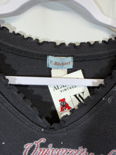 Load image into Gallery viewer, Y2K Black Alabama All Over Print Shirt Women's Medium
