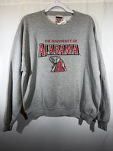 Load image into Gallery viewer, Vintage Alabama X Red Oak Grey Crewneck Sweatshirt Medium
