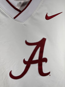 Nike X Alabama Team Issued White Pullover XXL 2XL