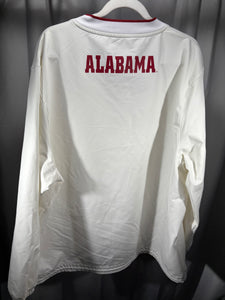 Nike X Alabama Team Issued White Pullover XXL 2XL