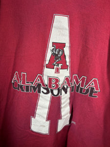 Vintage Alabama X Team Edition Crimson T-Shirt XL