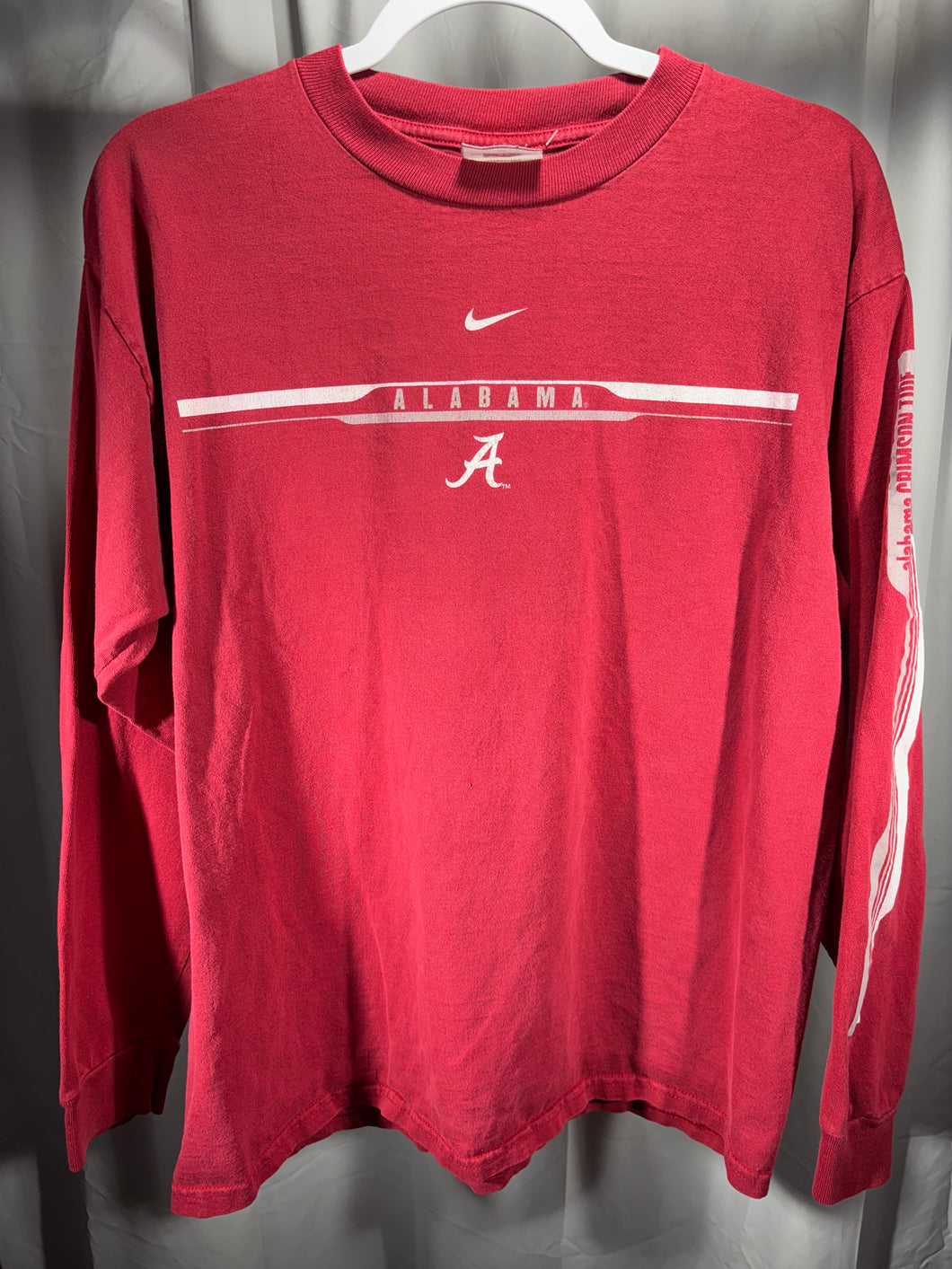 Alabama X Nike Long Sleeve Shirt Medium