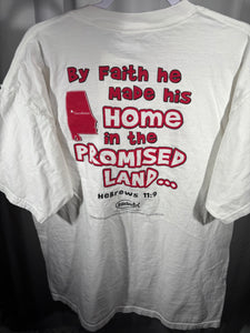 "Nickaloosa" Saban White T-Shirt XL