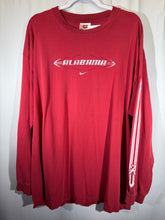 Load image into Gallery viewer, Alabama X Nike 2000's Crimson Long Sleeve Shirt XL
