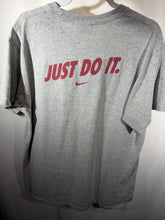 Load image into Gallery viewer, Nick Saban Football Camp Nike Grey T-Shirt Medium
