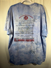Load image into Gallery viewer, Alabama Football X Weezabi Blue Tie Dye T-Shirt XL
