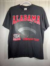 Load image into Gallery viewer, Vintage Alabama X Anvil Black Graphic T-Shirt Medium
