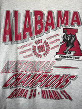 Load image into Gallery viewer, 1992 National Champs Grey Jerzees T-Shirt Medium
