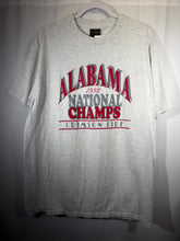 Load image into Gallery viewer, 1992 National Champs X Touch of Gold Grey T-Shirt Medium
