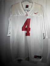 Load image into Gallery viewer, Alabama X Nike #4 White Football Jersey XL
