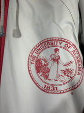Load image into Gallery viewer, Vintage Alabama Crest Crimson/Grey Rain Jacket Large
