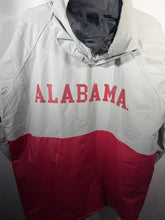 Load image into Gallery viewer, Vintage Alabama Crest Crimson/Grey Rain Jacket Large
