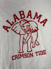 Load image into Gallery viewer, 1970&#39;s Alabama X Hanes White Shirt Youth Medium
