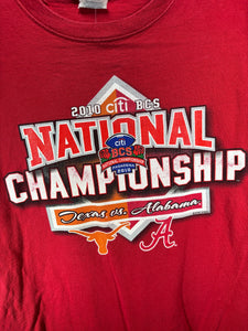 2009 National Championship Crimson T-Shirt Medium