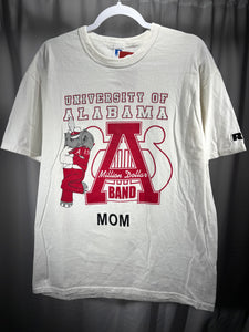 Vintage Million Dollar Band Mom White T-Shirt Medium