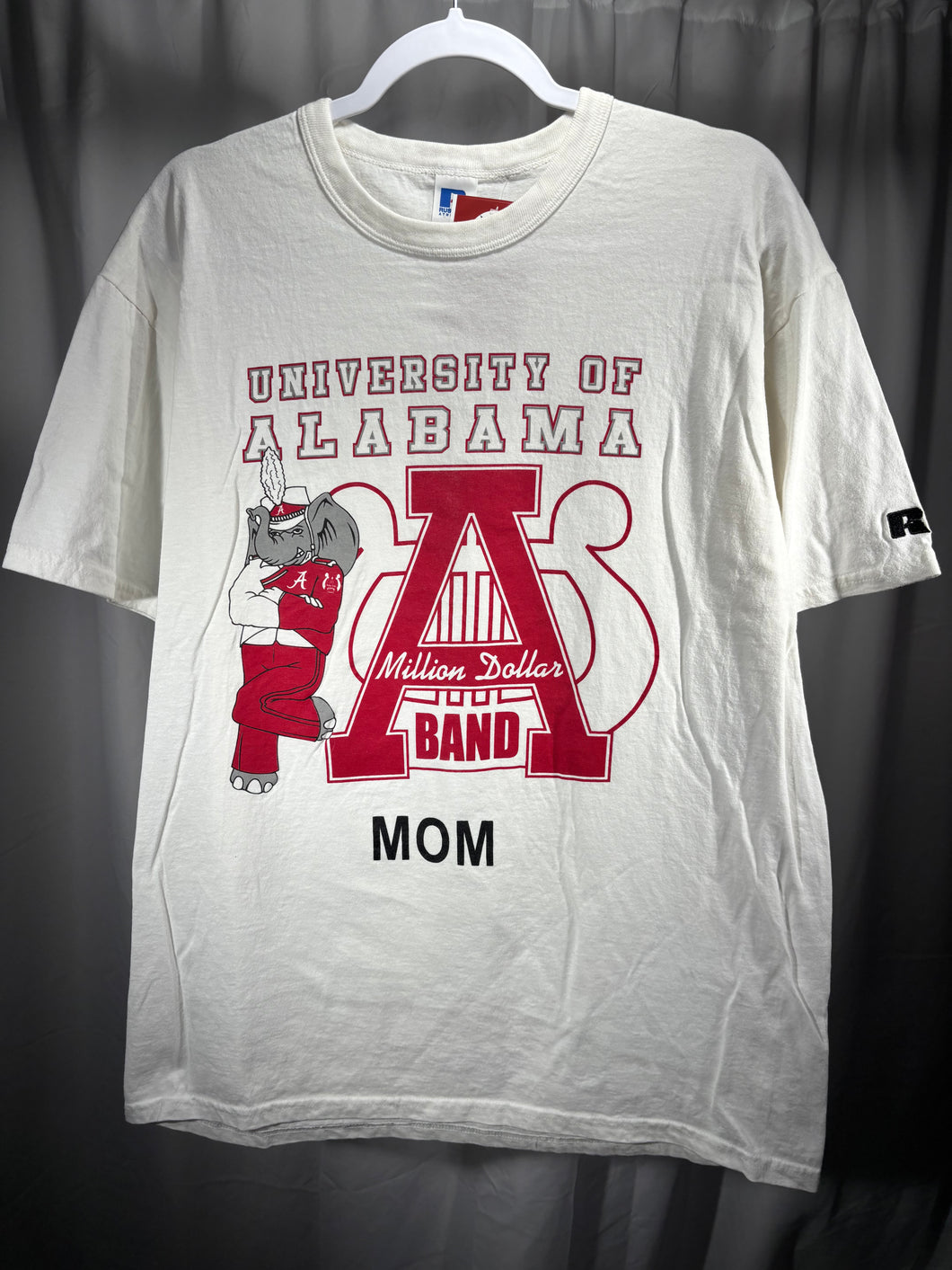 Vintage Million Dollar Band Mom White T-Shirt Medium