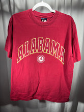 Load image into Gallery viewer, Vintage Alabama X AS Sports Spellout Crimson T-Shirt Medium
