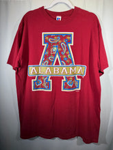 Load image into Gallery viewer, Vintage Alabama X Russell Paisley A Crimson T-Shirt Large
