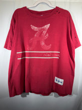 Load image into Gallery viewer, Vintage Alabama X The Game Crimson Distressed T-Shirt Boxy Large
