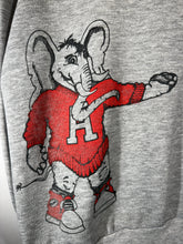Load image into Gallery viewer, 1980's Bama Big Al Grey Crewneck Sweatshirt Medium
