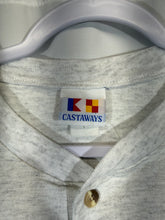 Load image into Gallery viewer, Vintage Alabama X Castaways Grey Henley Shirt Large
