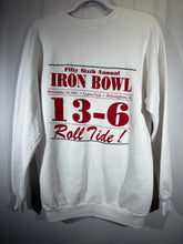 Load image into Gallery viewer, 1991 Iron Bowl Champs White Crewneck Sweatshirt Large
