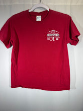 Load image into Gallery viewer, 2015 National Champs Crimson T-Shirt Youth Medium
