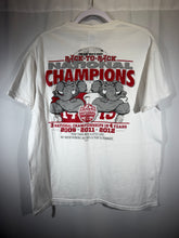 Load image into Gallery viewer, 2012 Back To Back Champs White T-Shirt Medium
