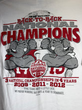 Load image into Gallery viewer, 2012 Back To Back Champs White T-Shirt Medium
