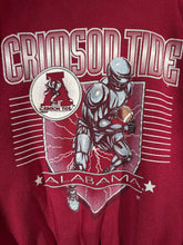 Load image into Gallery viewer, Vintage Alabama X Tultex Knight Crimson Graphic Crewneck Sweatshirt Boxy Large

