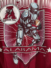 Load image into Gallery viewer, Vintage Alabama X Tultex Knight Crimson Graphic Crewneck Sweatshirt Boxy Large
