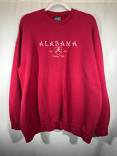 Load image into Gallery viewer, Vintage Alabama X A|S Sports Crimson Embroidered Crewneck Sweatshirt XL
