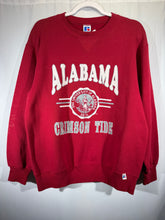 Load image into Gallery viewer, Vintage Alabama X Russell Crimson Crest Crewneck Sweatshirt Medium
