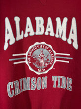 Load image into Gallery viewer, Vintage Alabama X Russell Crimson Crest Crewneck Sweatshirt Medium
