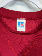 Load image into Gallery viewer, Vintage Alabama X Russell Crimson Spellout Crewneck Sweatshirt Boxy Large
