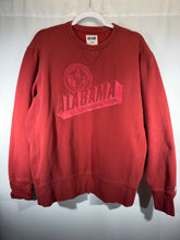 Load image into Gallery viewer, Alabama Crest Crimson Crewneck Sweatshirt Large
