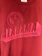 Load image into Gallery viewer, Alabama Crest Crimson Crewneck Sweatshirt Large
