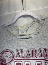 Load image into Gallery viewer, Vintage Alabama X Tultex Grey Distressed Crewneck Sweatshirt XL
