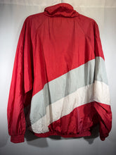 Load image into Gallery viewer, Vintage Alabama X MG Crimson Striped Windbreaker Jacket Large
