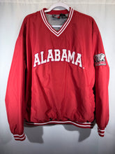 Load image into Gallery viewer, Vintage Alabama X Team Athletics Crimson Windbreaker Pullover Large
