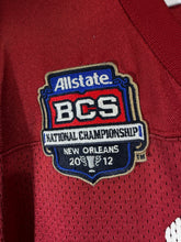 Load image into Gallery viewer, Alabama X Nike #3 2012 BCS Championship Patch Crimson Mesh Football Jersey XL
