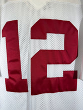 Load image into Gallery viewer, Nike X Alabama Ken Stabler White #12 Mesh Stitched Jersey Medium
