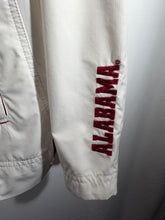 Load image into Gallery viewer, Nike X Alabama Team Issued White Windbreaker Quarter Zip Pullover Large
