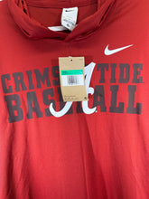 Load image into Gallery viewer, Nike X Alabama Baseball Team Issued Crimson Lightweight Pullover XL
