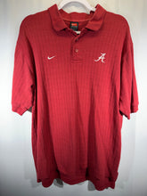 Load image into Gallery viewer, Nike X Alabama Crimson Cotton Polo Shirt Large
