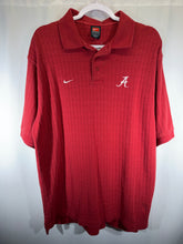 Load image into Gallery viewer, Nike X Alabama Crimson Cotton Polo Shirt Large
