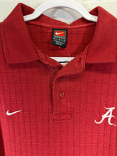 Load image into Gallery viewer, Nike X Alabama Crimson Cotton Polo Shirt Large
