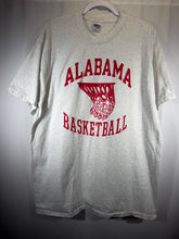 Load image into Gallery viewer, Vintage Alabama Basketball X Campus Designs Grey T-Shirt L/XL
