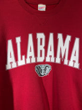 Load image into Gallery viewer, Vintage Alabama X Soffe Crimson Spellout Crewneck Sweatshirt Medium
